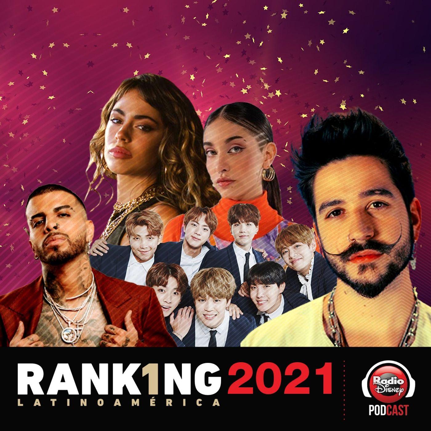 27/12 al 3/1 Ranking Radio Disney Latinoamérica 2021