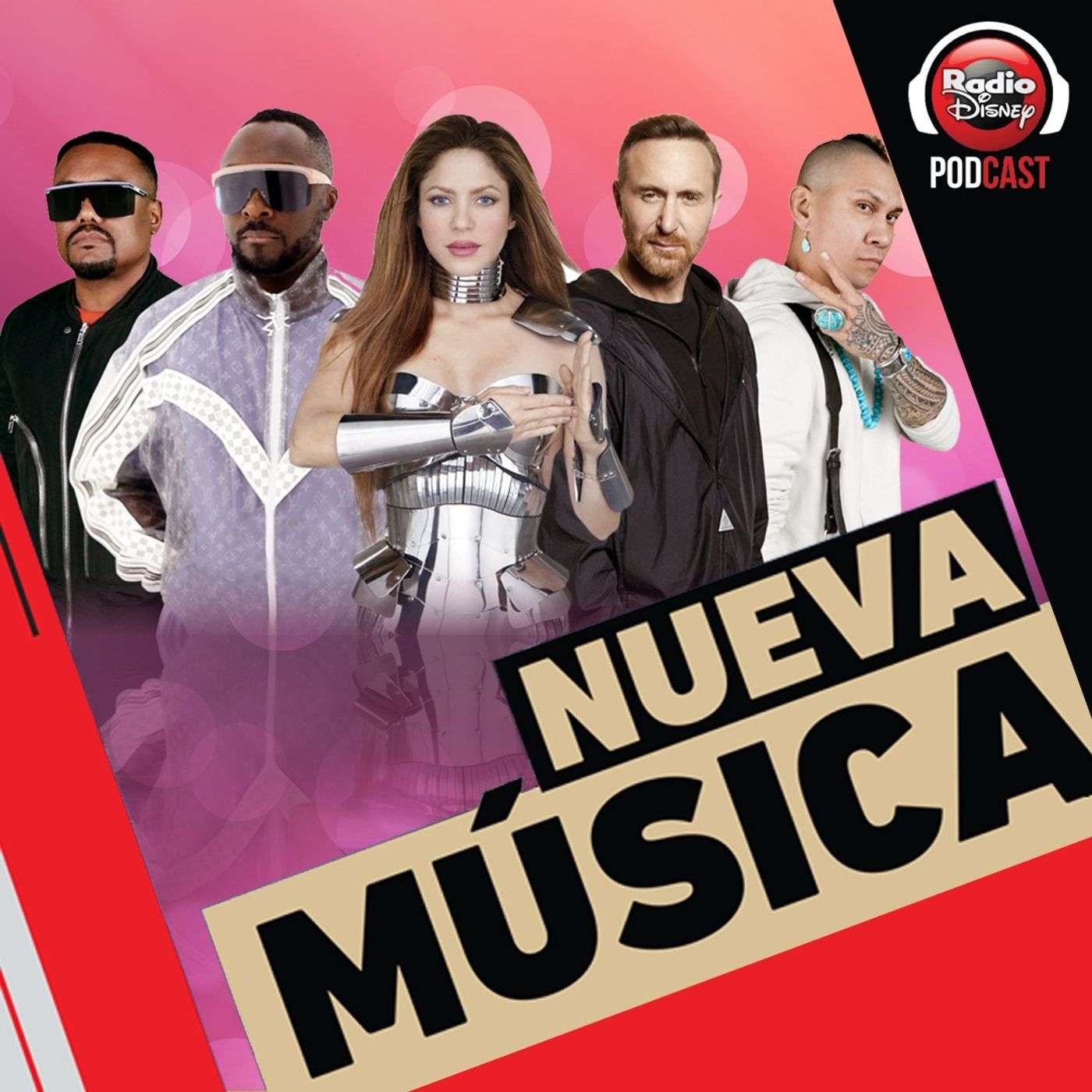 17/06 | Black Eyed Peas, Shakira, David Guetta, Camilo ft Alejandro Sanz y más novedades.